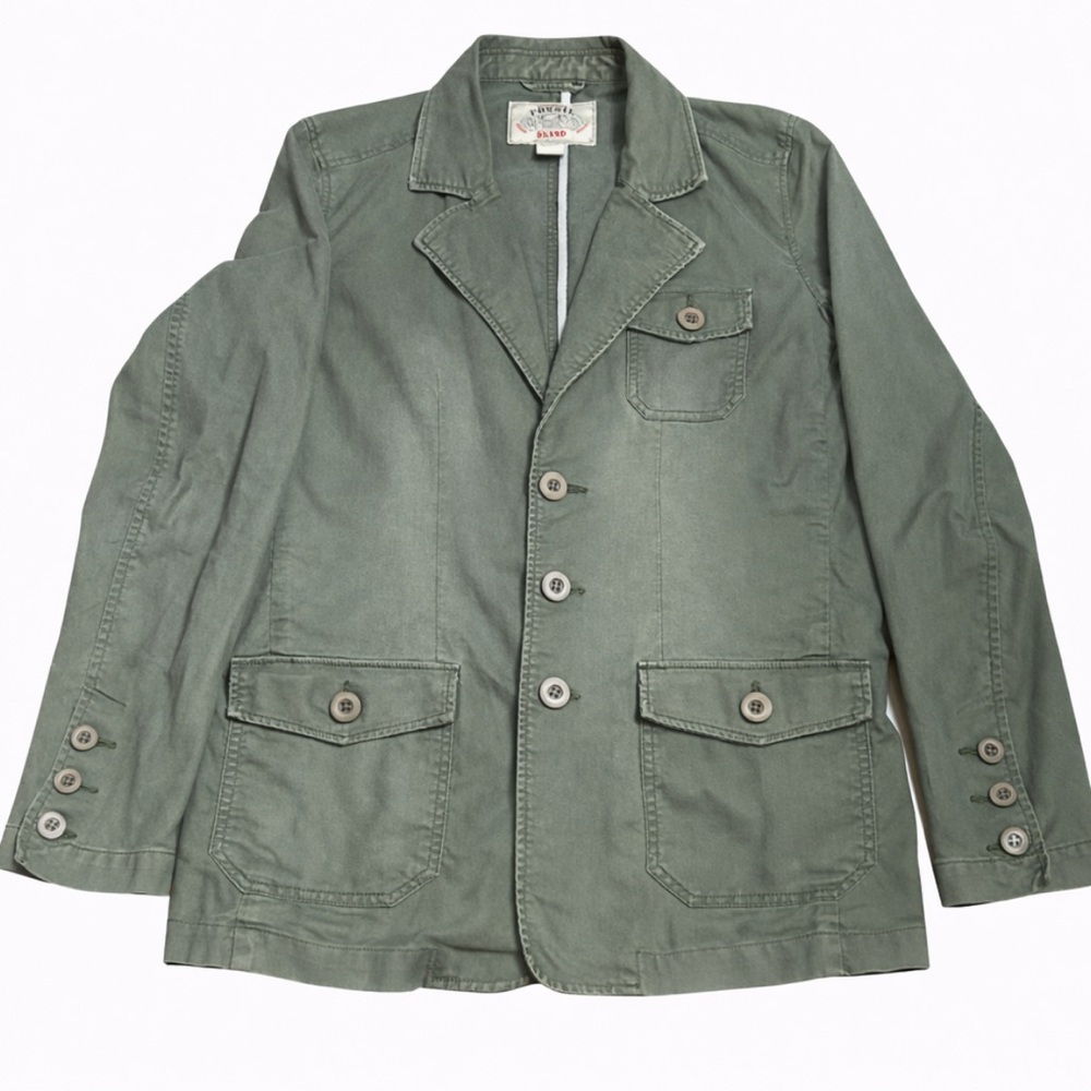 Fossil Green Blazer